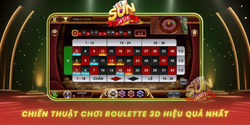 Chien Thuat Choi Roulette 3D Hieu Qua Nhat