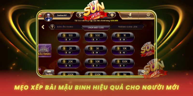 Meo Xep Bai Mau Binh Hieu Qua Cho Nguoi Moi