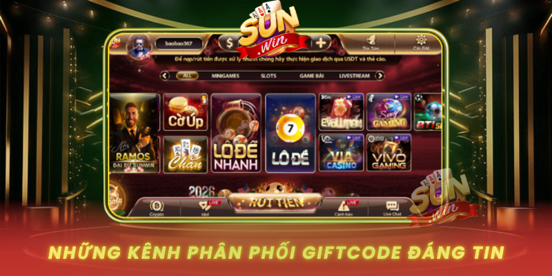 Nhung Kenh Phan Phoi Giftcode Dang Tin