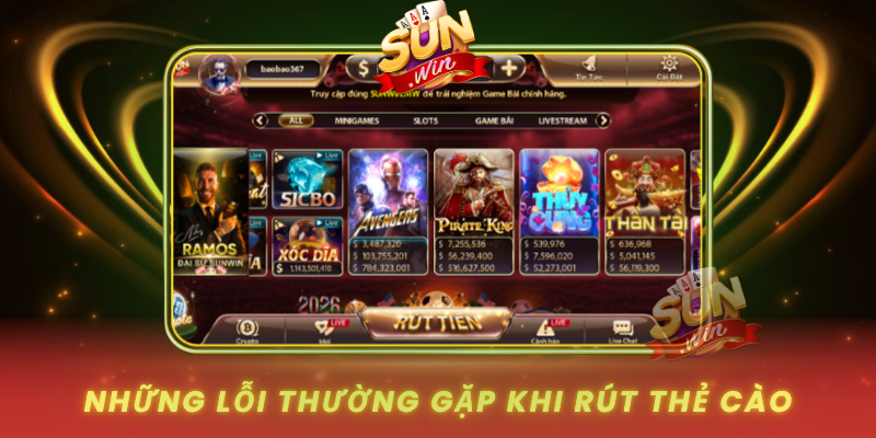 Nhung Loi Thuong Gap Khi Rut The Cao