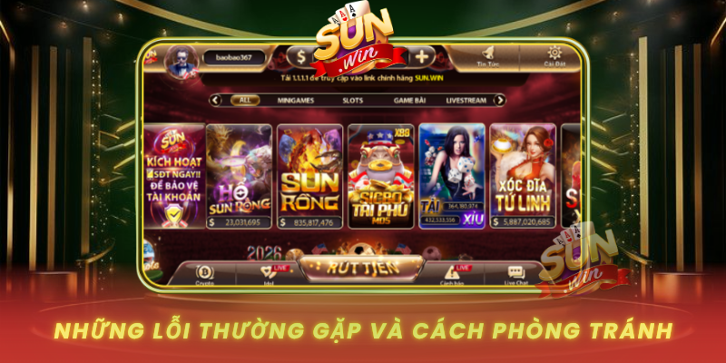 Nhung Loi Thuong Gap Va Cach Phong Tranh