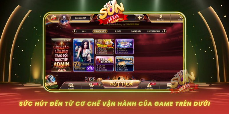 Suc Hut Den Tu Co Che Van Hanh Cua Game Tren Duoi