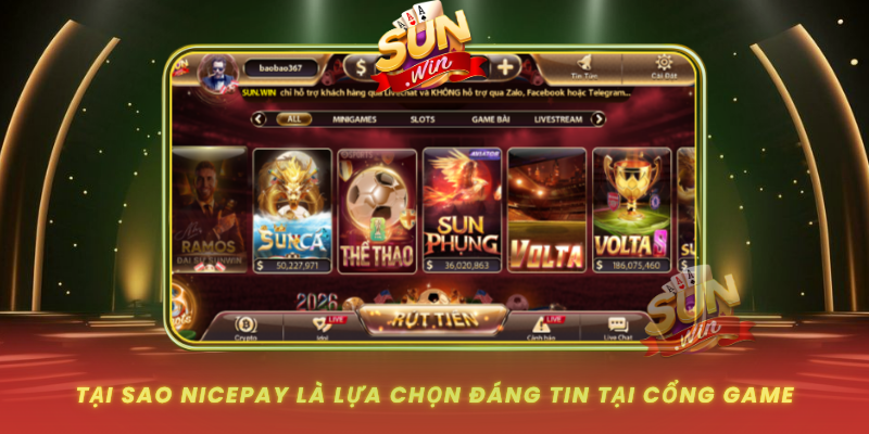 Tai Sao Nicepay La Lua Chon Dang Tin Tai Cong Game