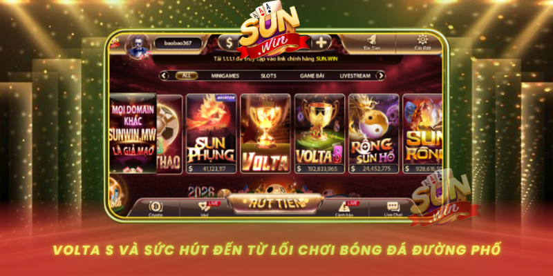 Volta S Va Suc Hut Den Tu Loi Choi Bong Da Duong Pho